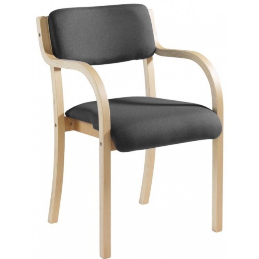 Prague Wood Frame Reception Chair