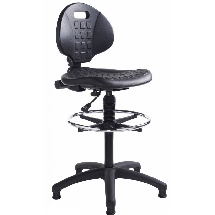 Primo Wipe Clean Industrial Draughtsman Chair