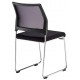 Quavo Mesh Skid Frame Stacking Visitor Chair