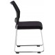 Quavo Mesh Skid Frame Stacking Visitor Chair