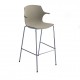 Roscoe High Stool With Chrome Legs