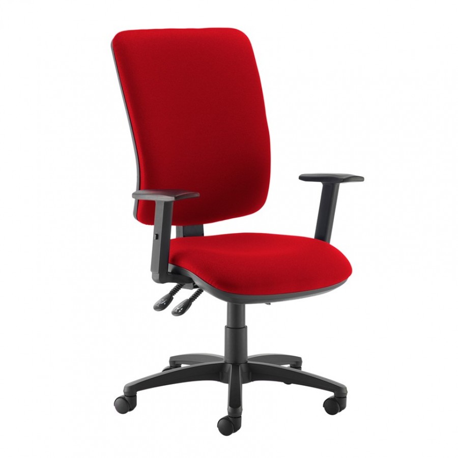 Senza High Back Fabric Operator Chair