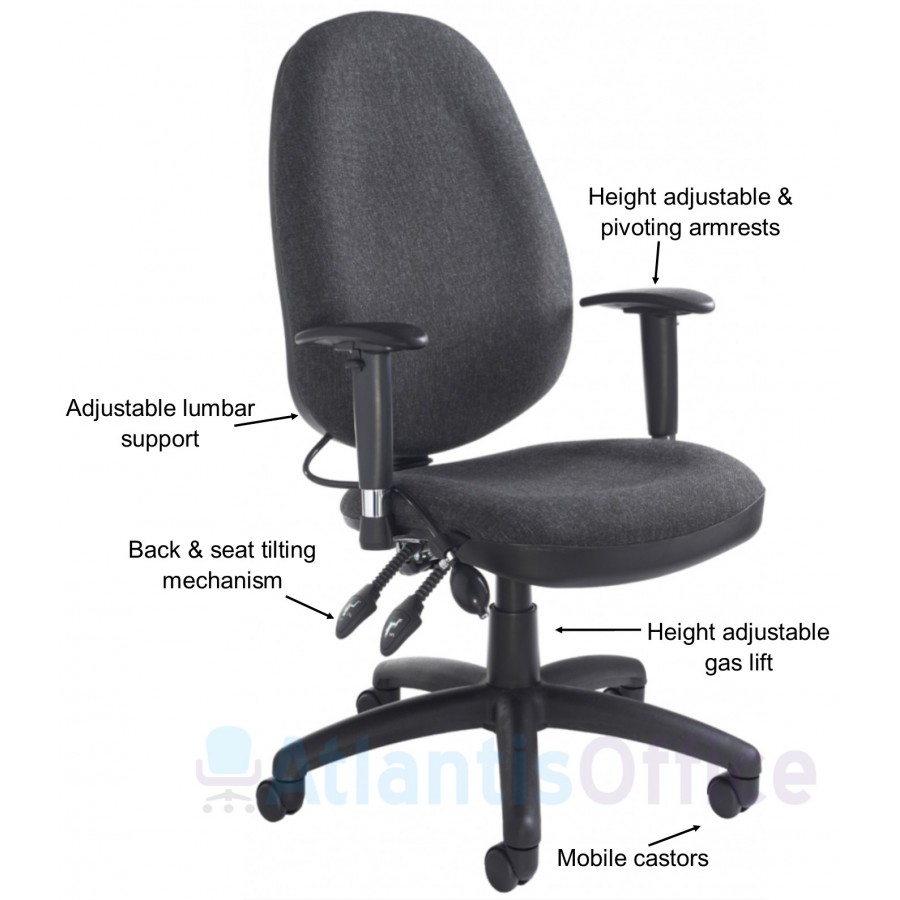 Suffolk Ergonomic Fully Loaded Operator Chair