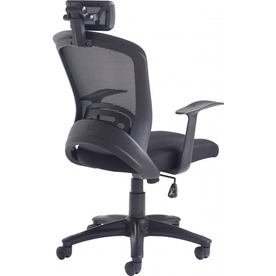 Solaris Mesh Black Operator Chair