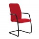 Tuba High Back Cantilever Fabric Visitor Chair