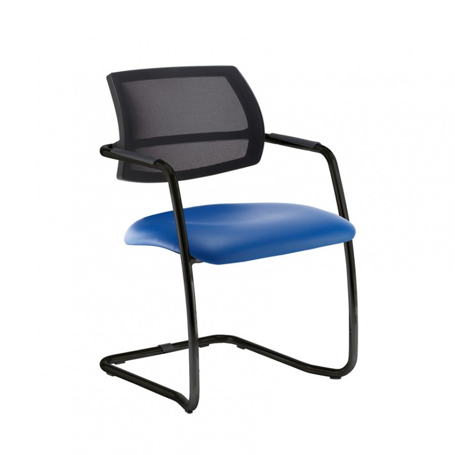 Tuba Mesh Back Cantilever Visitor Chair