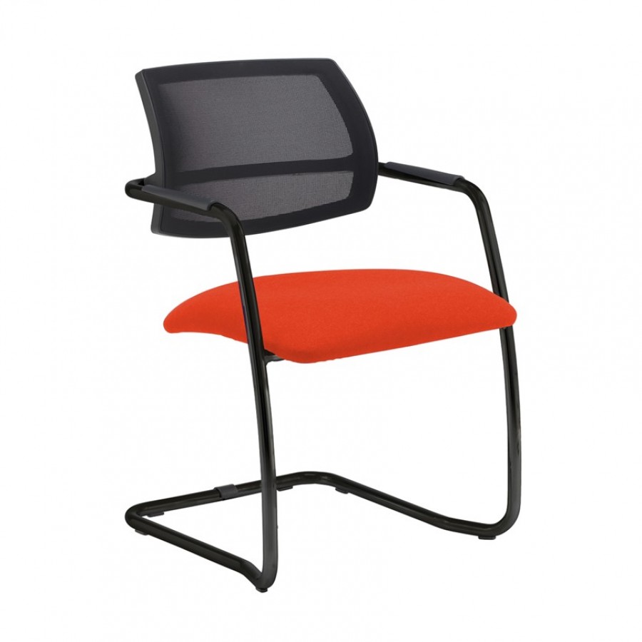 Tuba Mesh Back Cantilever Visitor Chair