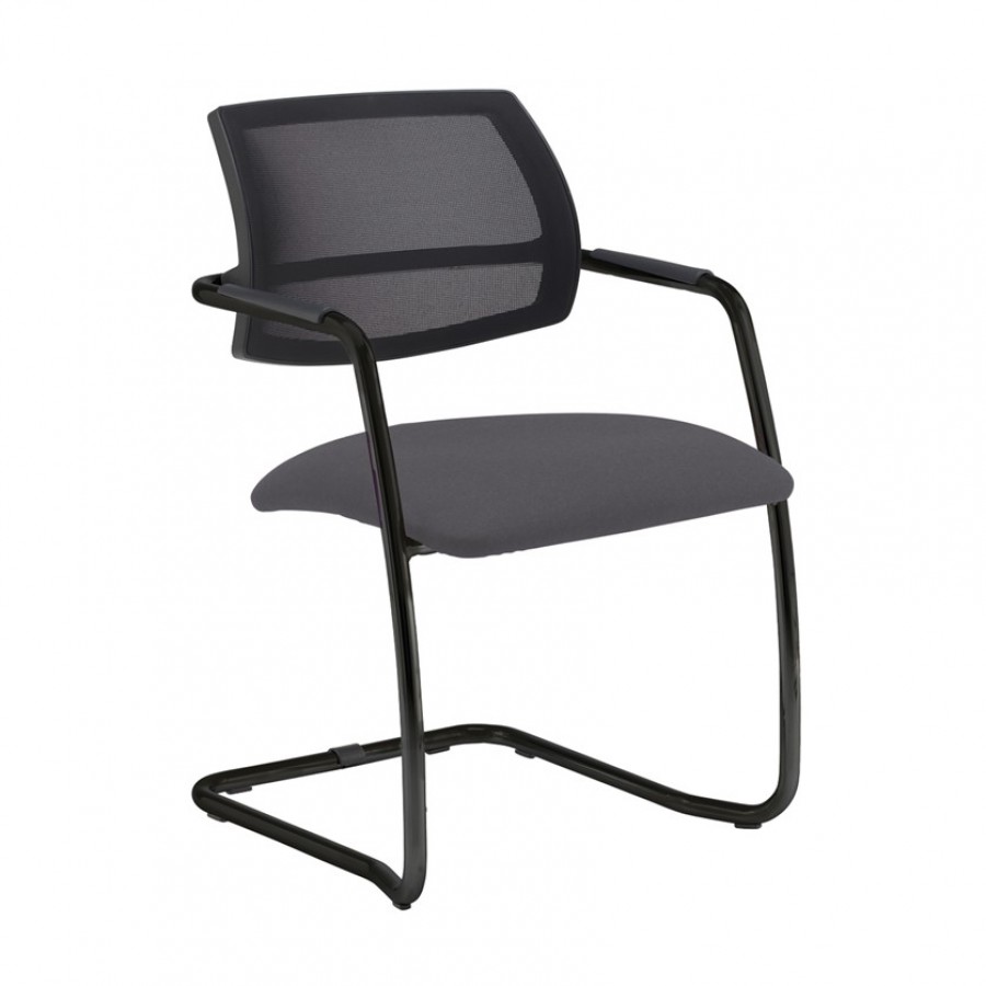 Tuba Mesh Back Cantilever Visitor Chair