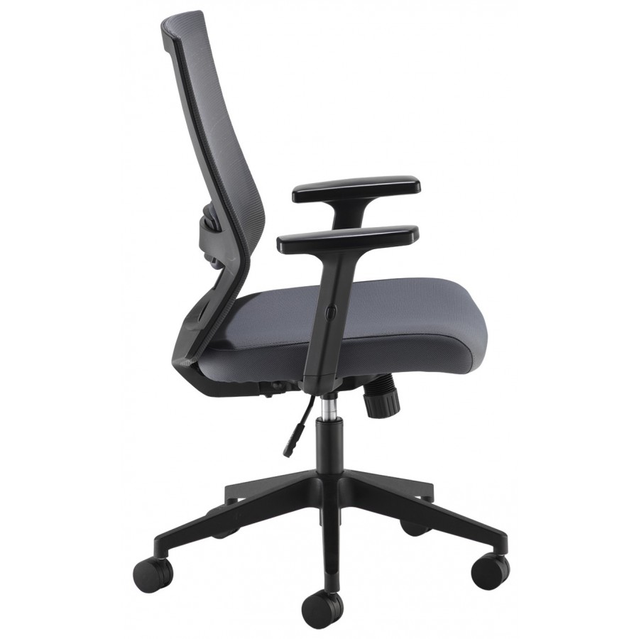 Travis Grey Mesh Back Operator Chair