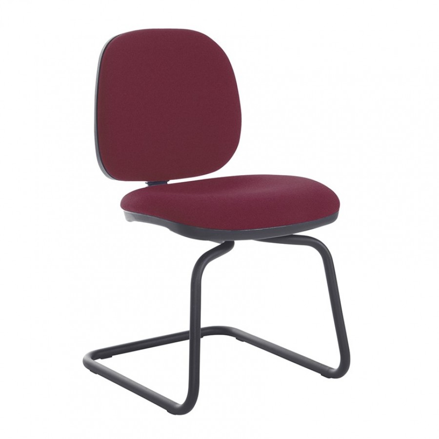 Jota Bespoke Medium Back Fabric Cantilever Visitor Chair