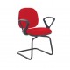 Jota Bespoke Medium Back Fabric Cantilever Visitor Chair