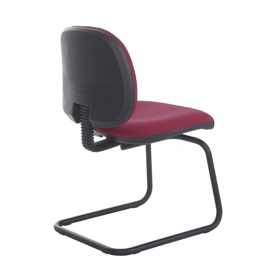 Jota Bespoke Medium Back Fabric Cantilever Visitor Chair