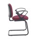 Jota Bespoke Medium Back Fabric Cantilever Visitor Chair