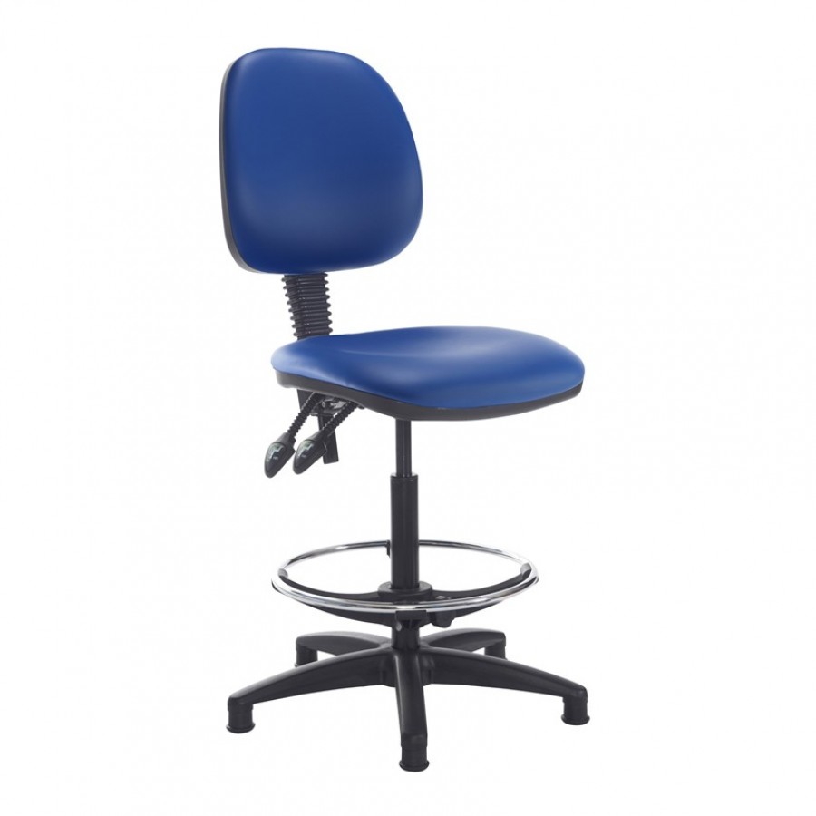 Jota Bespoke Vinyl Wipe Clean Draughtsman Chair