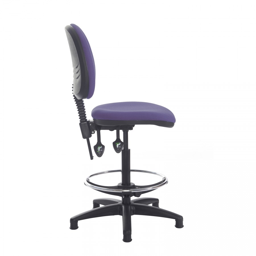 Jota Bespoke Vinyl Wipe Clean Draughtsman Chair