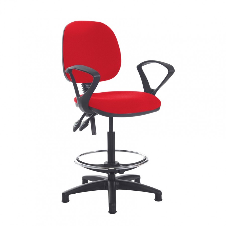 Jota Bespoke Vinyl Wipe Clean Draughtsman Chair