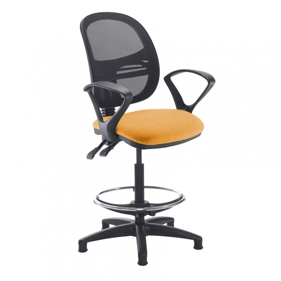 Jota Mesh Back Draughtsman Chair