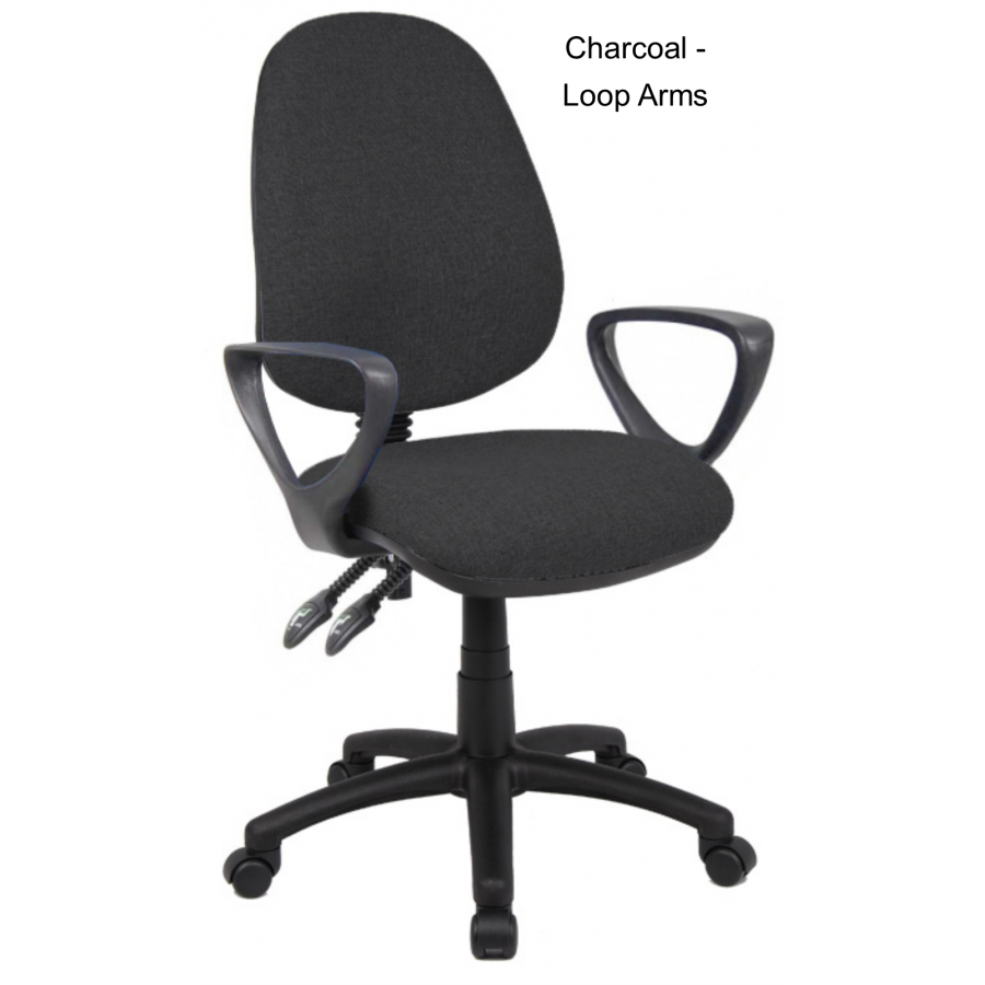 Varsity Twin Lever Operator Office Chair