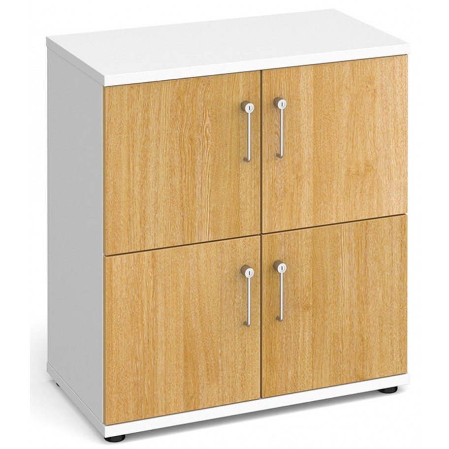 4 Door Wooden Locker Office Storage In Cambridge