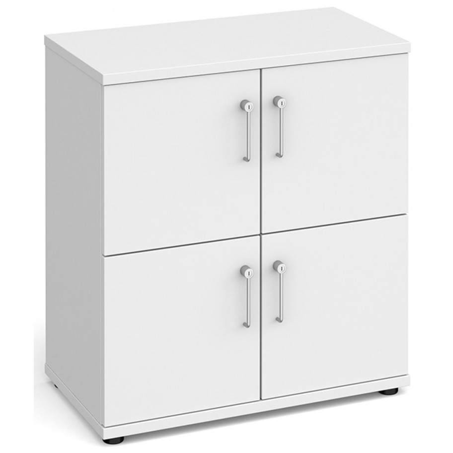 4 Door Wooden Locker Office Storage In Cambridge