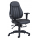 Zuni Medium Back 24 Hour Ergonomic Leather Office Chair