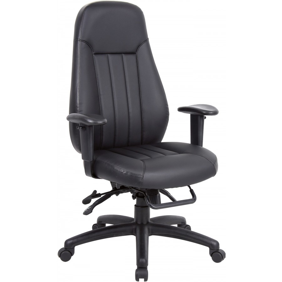 Zuni High Back 24 Hour Ergonomic Leather Office Chair