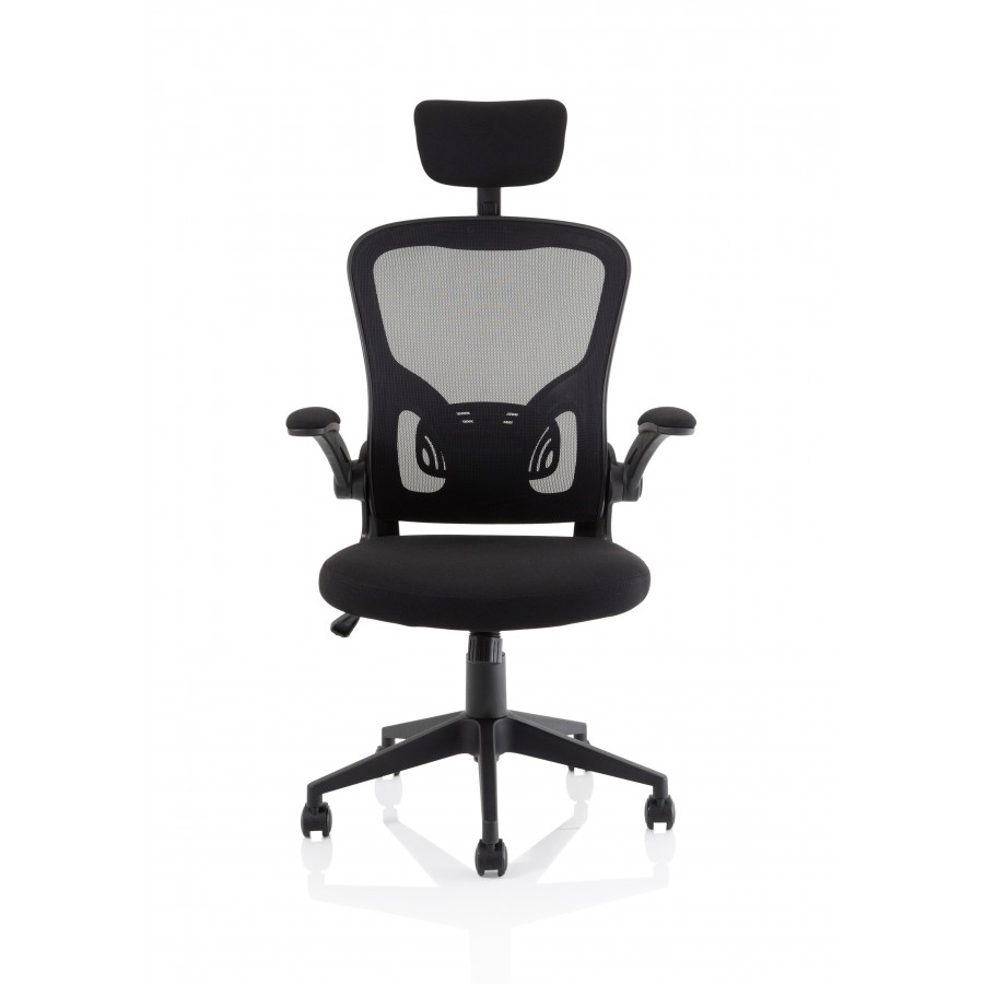 Ace Executive Mesh Chair With Folding Arms