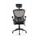 Ace Executive Mesh Chair With Folding Arms