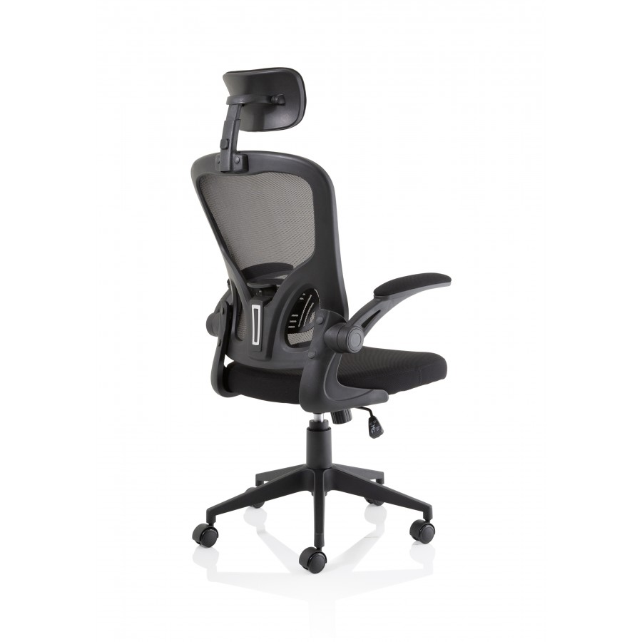 Ace Executive Mesh Chair With Folding Arms