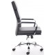 Alresford High Back Black Leather Office Chair