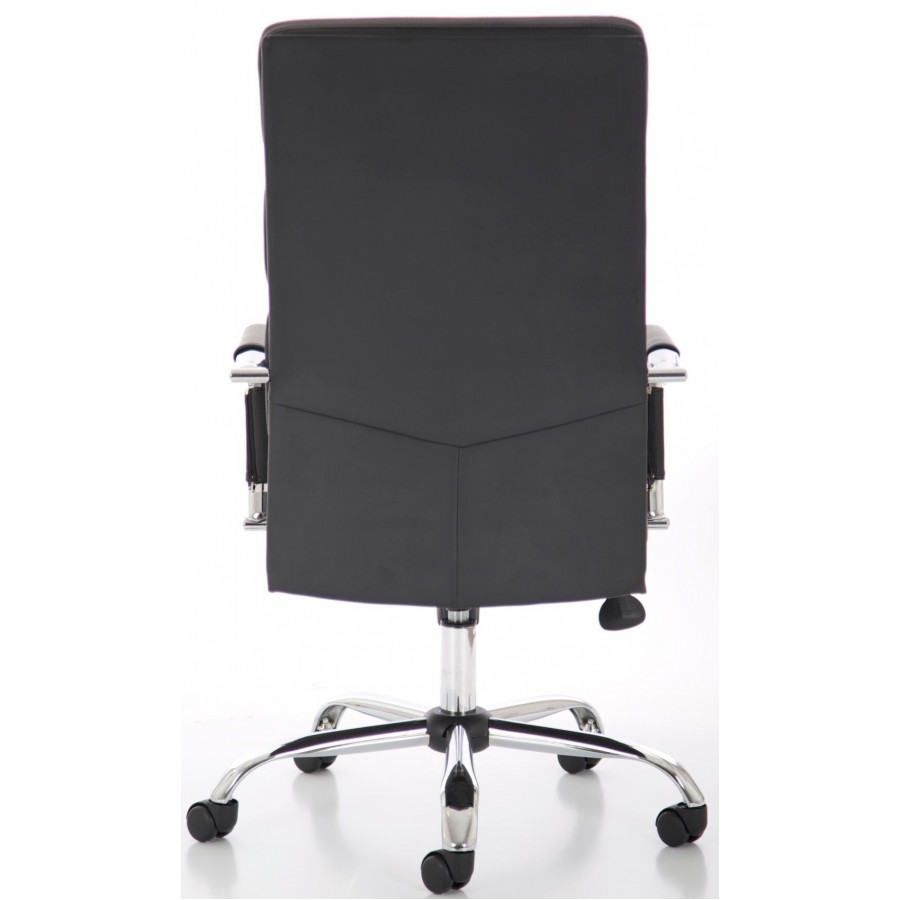 Alresford High Back Black Leather Office Chair