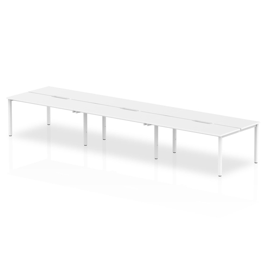 Rayleigh Six Pod Bench Desk Set