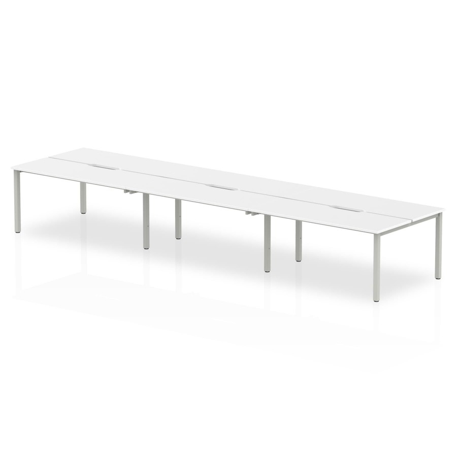 Rayleigh Six Pod Bench Desk Set