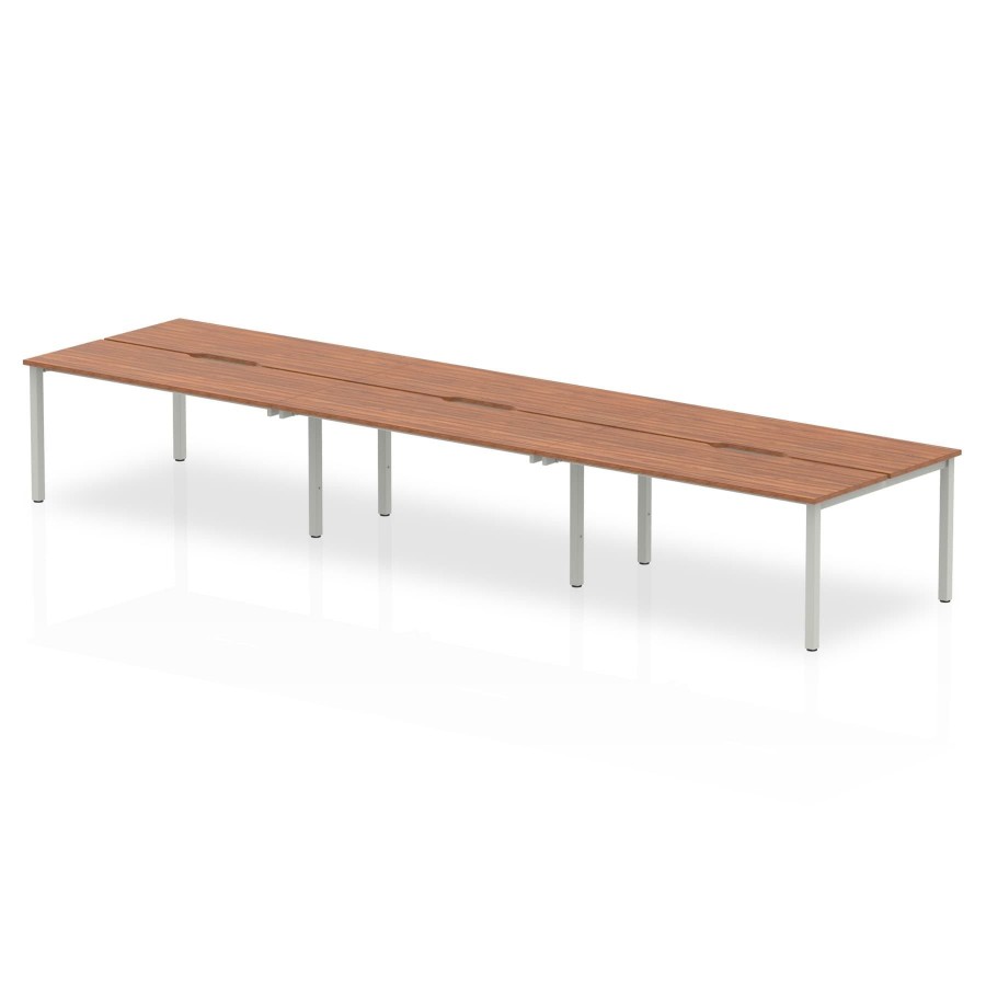 Rayleigh Six Pod Bench Desk Set