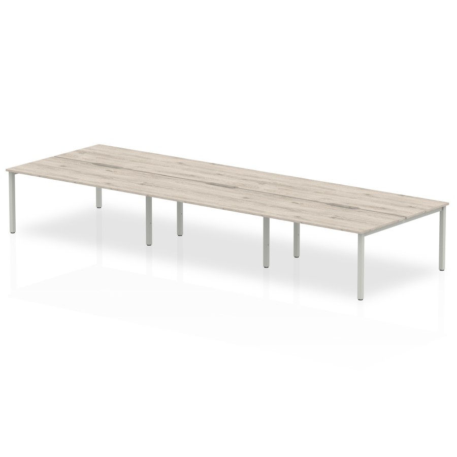 Rayleigh Six Pod Bench Desk Set