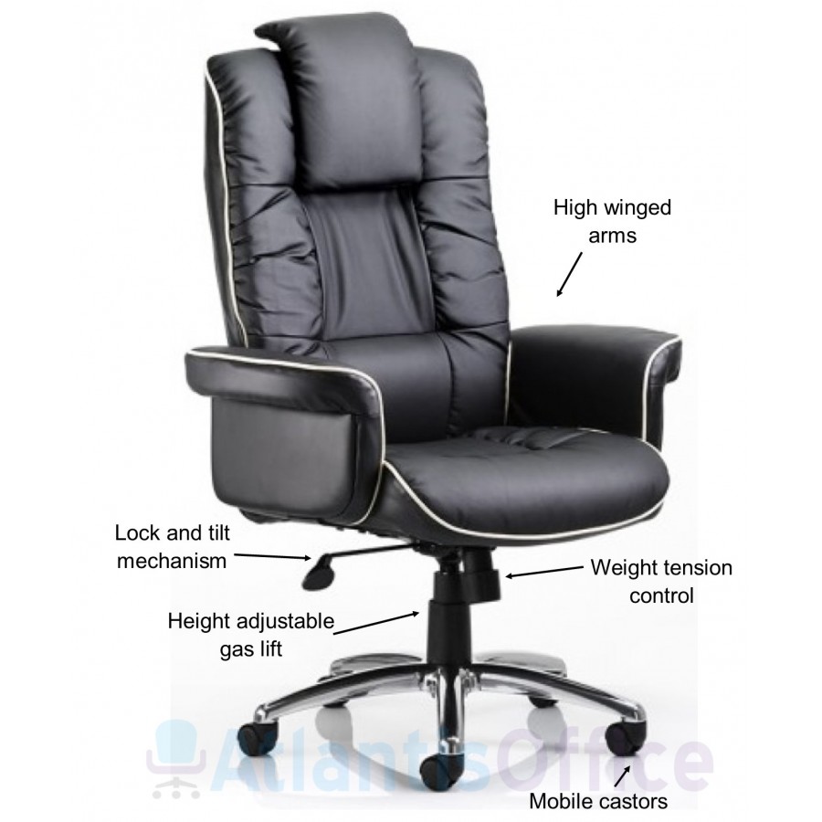 Chester Leather Large Office Chair