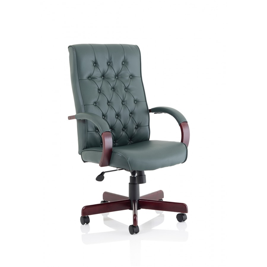 Chesterfield Traditional Leather Office Chair