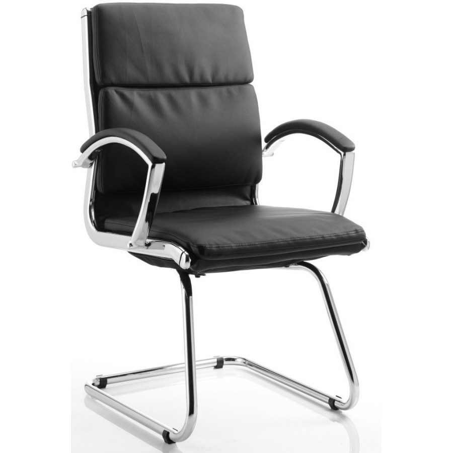 Classic Leather Cantilever Boardroom Chair