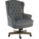 Corringham Traditional Grey Fabric Chair