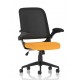 Crew Task Operator Mesh Chair With Folding Arms