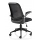 Crew Task Operator Mesh Chair With Folding Arms