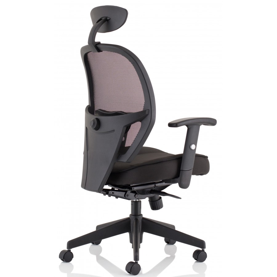 Denver Black Mesh Operator Task Chair