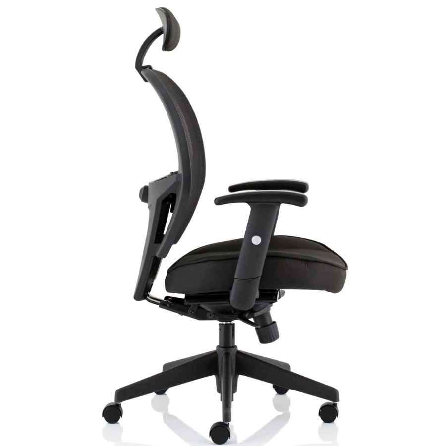 Denver Black Mesh Operator Task Chair