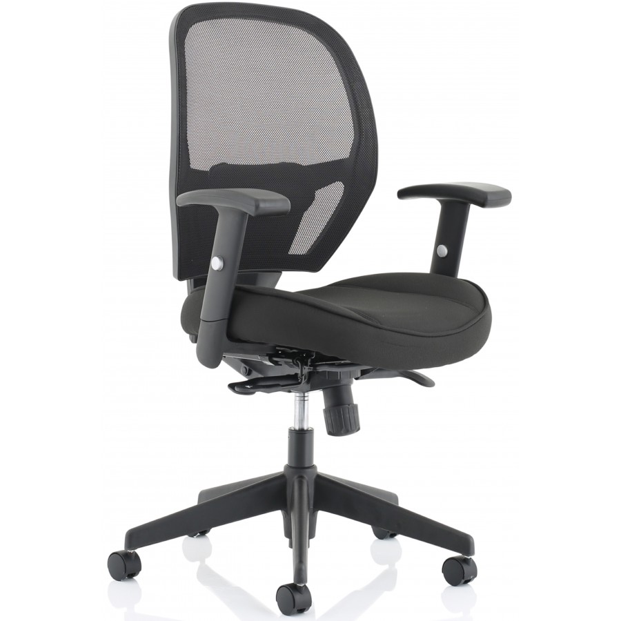 Denver Black Mesh Operator Task Chair