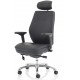 Ely Leather Ergonomic Posture Office Chair