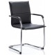 Eccles Leather Cantilever Meeting Chair 