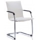 Eccles Leather Cantilever Meeting Chair 
