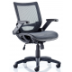 Fuller Mesh Operator Chair with Folding Arms