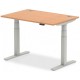 Rayleigh Air Height Adjustable Sit Stand Desk With Cable Ports