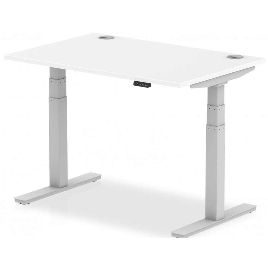 Rayleigh Air Height Adjustable Sit Stand Desk With Cable Ports